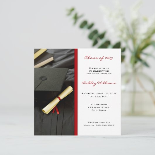 Einstufungen Einladung (Stehend Vorderseite)