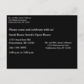 Einstufungen Einladungspostkarte (Rückseite)