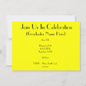 Einstufungen für die Graduierung durch Apotheker 2 Einladung (Rückseite)