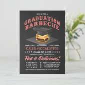 Einstufungen| GRILLEN Party Einladung (Stehend Vorderseite)