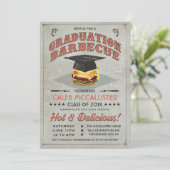 Einstufungen | GRILLEN Party v.2 Einladung (Stehend Vorderseite)