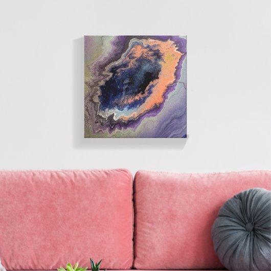 Einsturz Leinwanddruck (Insitu (Wohnzimmer))