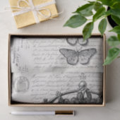 Eintagsfliege-Collage Seidenpapier (Geschenk)