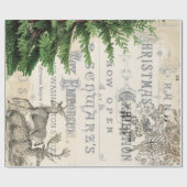 Eintagsfliege-WeihnachtsPackpapier Geschenkpapier (Flach)