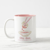 Eintauchen der saucey Mehlkloß-Tasse Zweifarbige Tasse (Links)