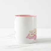 Eintauchen der saucey Mehlkloß-Tasse Zweifarbige Tasse (Mittel)