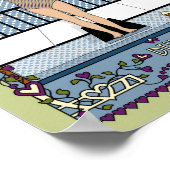 Eintauchen in_A_8x10-Poster Poster (Ecke)