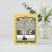 Eintauchen in_C_ Postkarte (Stehend Vorderseite)