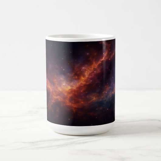 Eintauchen in den Kosmos Kaffeetasse (Mittel)
