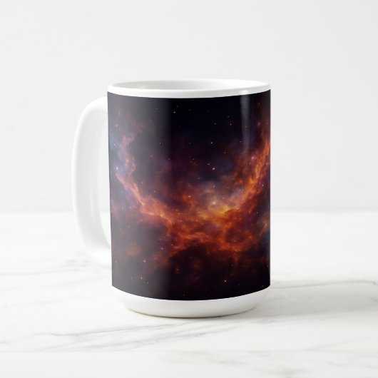 Eintauchen in den Kosmos Kaffeetasse (Vorderseite Links)