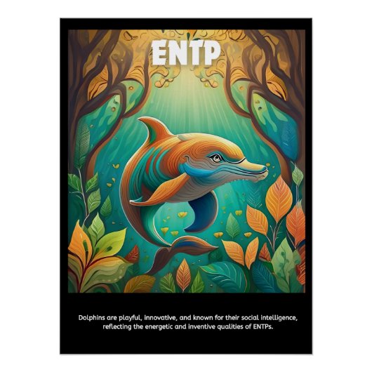 Eintauchen in die Innovation: ENTP-Poster Poster (Vorderseite)