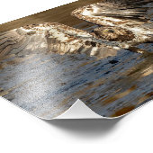 Eintauchen in Schlamm Stehend Fotodruck (Ecke)