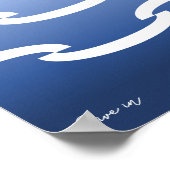 "Eintauchen" V.2 Poster (Ecke)