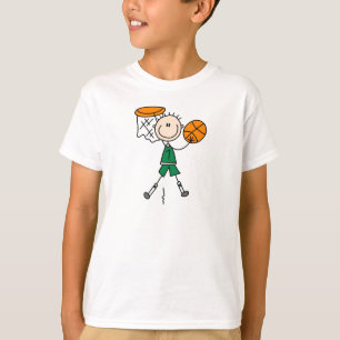 Eintauchendes Jungen-Basketball-Shirt T-Shirt