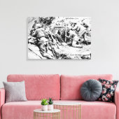 Einter Weltkrieg gewickelte Leinwand (Insitu (Wohnzimmer))