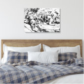 Einter Weltkrieg gewickelte Leinwand (Insitu (Schlafzimmer))