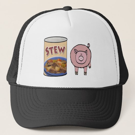 Eintopfgerichtschwein Truckerkappe (Vorderseite)