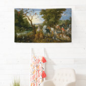 Eintrag der Tiere in die Arche Noah (Brueghel) Banner (Insitu)