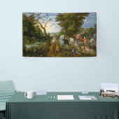 Eintrag der Tiere in die Arche Noah (Brueghel) Banner (Messeveranstaltung)