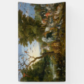 Eintrag der Tiere in die Arche Noah (Brueghel) Banner (Vertikal)