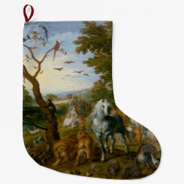 Eintrag der Tiere in die Arche Noah (Brueghel) Großer Weihnachtsstrumpf