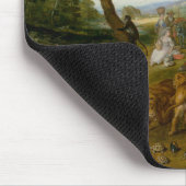 Eintrag der Tiere in die Arche Noah (Brueghel) Mousepad (Ecke)