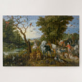 Eintrag der Tiere in die Arche Noah (Brueghel) Puzzle (Horizontal)