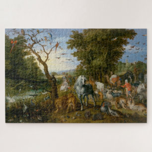 Eintrag der Tiere in die Arche Noah (Brueghel) Puzzle
