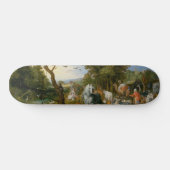 Eintrag der Tiere in die Arche Noah (Brueghel) Skateboard (Horizontal)