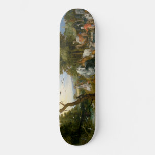 Eintrag der Tiere in die Arche Noah (Brueghel) Skateboard
