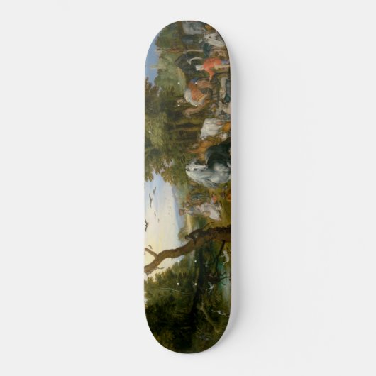 Eintrag der Tiere in die Arche Noah (Brueghel) Skateboard (Vorderseite)