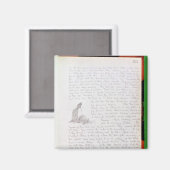 Eintrag für den 9. Januar 1902 Magnet (Vorderseite/Rückseite)