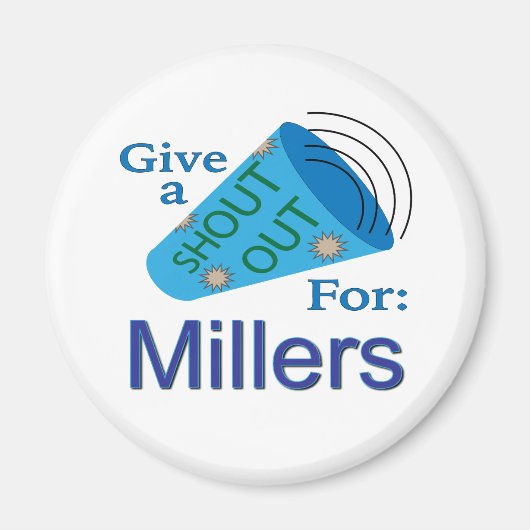 Eintrag für die Millers Magnet (Vorne)