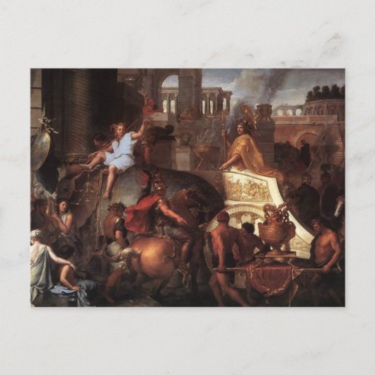 Eintrag von Alexander in Babylon Postkarte (Vorderseite)