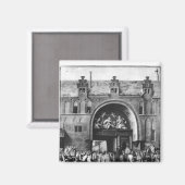 Eintrag von Hercule Francois (Frankreich) Magnet (Vorderseite/Rückseite)