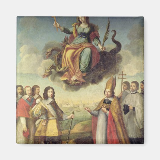 Eintrag von Louis XIII König von Frankreich und Magnet (Vorne)