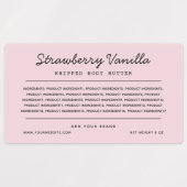 Einträge für benutzerdefinierte Farbskriptlinien L Etiketten (Design 1)