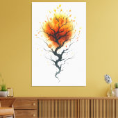 Eintritt in das Reich Leinwanddruck (Insitu (Wohnzimmer))