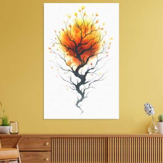 Eintritt in das Reich Leinwanddruck (Insitu (Wohnzimmer))