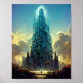 Eintritt in das Sci-Fi Art Poster des Tower Fantas (Vorne)
