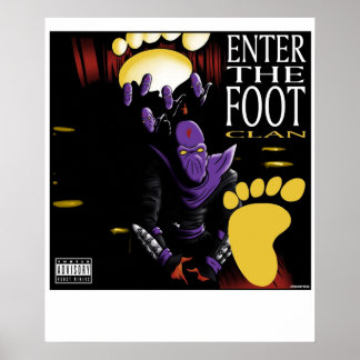 Eintritt in den Foot Clan Poster