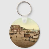 Eintritt in den Hafen von Bournemouth, Dorset, Eng Schlüsselanhänger (Rückseite)