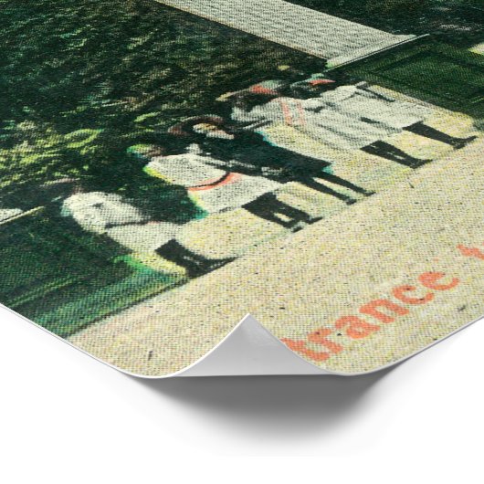 Eintritt in den Oak Park View Poster (Ecke)