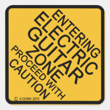 Eintritt in die elektrische Gitarrenzone