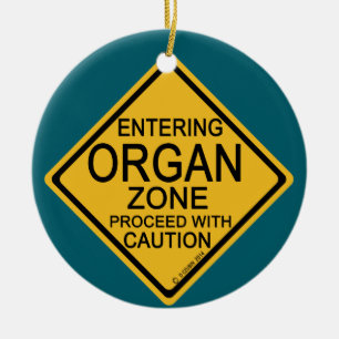 Eintritt in die Organzone Keramik Ornament