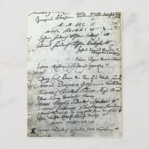 Eintritt in die Platten der Universität Halle Postkarte