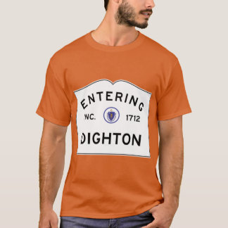 Eintritt in Dighton Massachusetts Commonwealth of T-Shirt