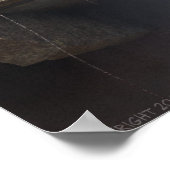 Eintritt in Dunkelheit # 1 Poster (Ecke)