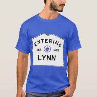 Eintritt in Lynn Massachusetts Commonwealth of Mas T-Shirt