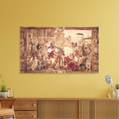 Eintritt von Alexander III. dem Großen in Leinwanddruck (Insitu (Wohnzimmer))